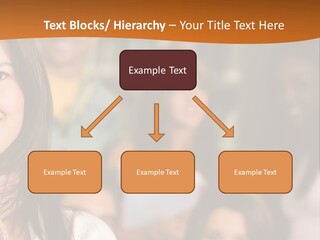 Student And Teacher Looking Smiling At The Library PowerPoint Template
