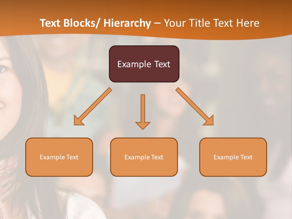 Student And Teacher Looking Smiling At The Library PowerPoint Template