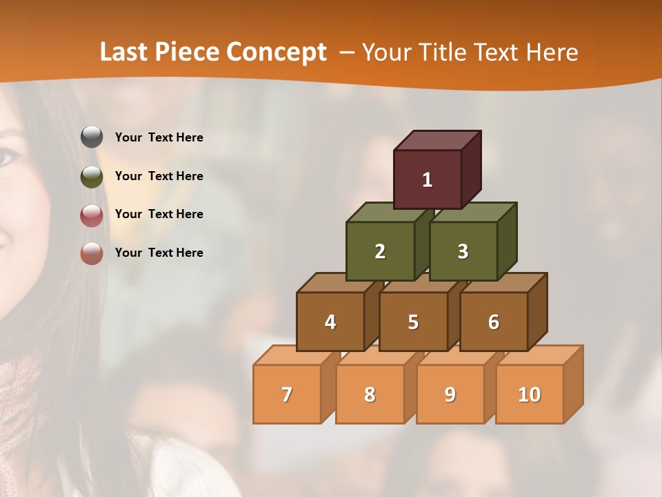 Student And Teacher Looking Smiling At The Library PowerPoint Template