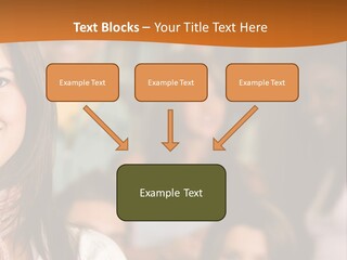 Student And Teacher Looking Smiling At The Library PowerPoint Template