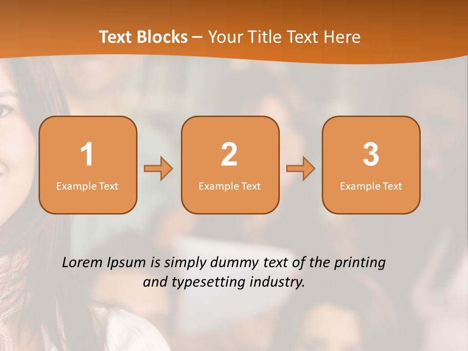 Student And Teacher Looking Smiling At The Library PowerPoint Template