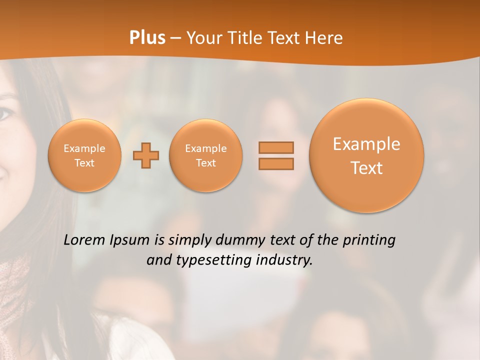 Student And Teacher Looking Smiling At The Library PowerPoint Template