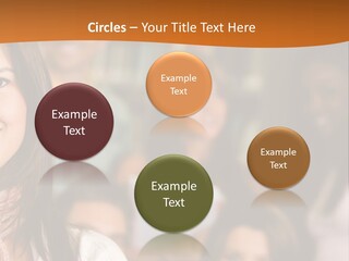 Student And Teacher Looking Smiling At The Library PowerPoint Template