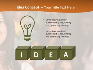 Student And Teacher Looking Smiling At The Library PowerPoint Template