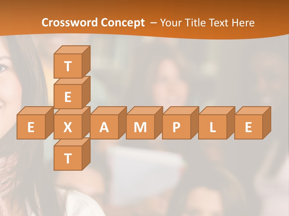 Student And Teacher Looking Smiling At The Library PowerPoint Template