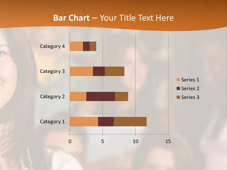 Student And Teacher Looking Smiling At The Library PowerPoint Template