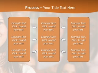 Student And Teacher Looking Smiling At The Library PowerPoint Template