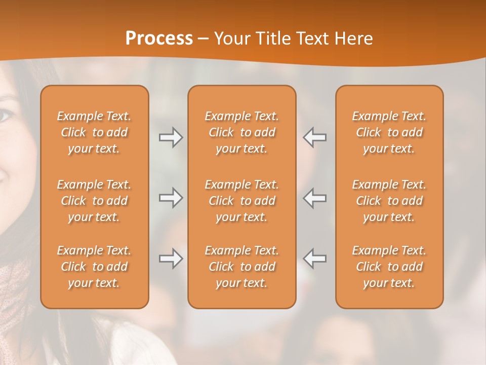 Student And Teacher Looking Smiling At The Library PowerPoint Template