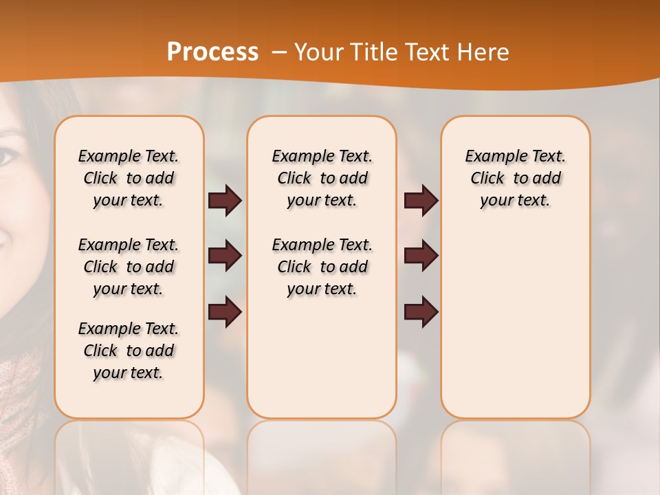 Student And Teacher Looking Smiling At The Library PowerPoint Template