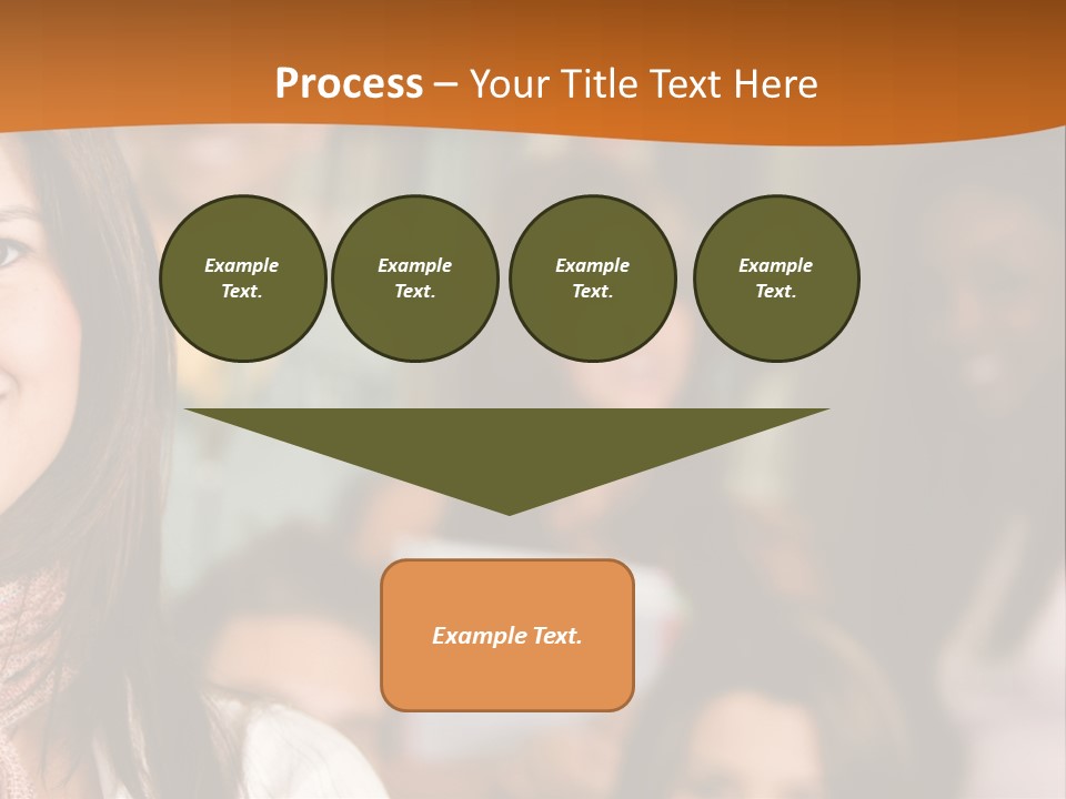 Student And Teacher Looking Smiling At The Library PowerPoint Template