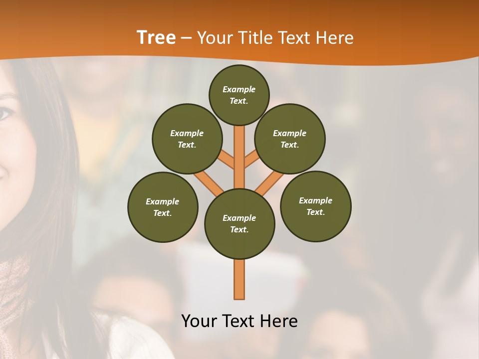 Student And Teacher Looking Smiling At The Library PowerPoint Template