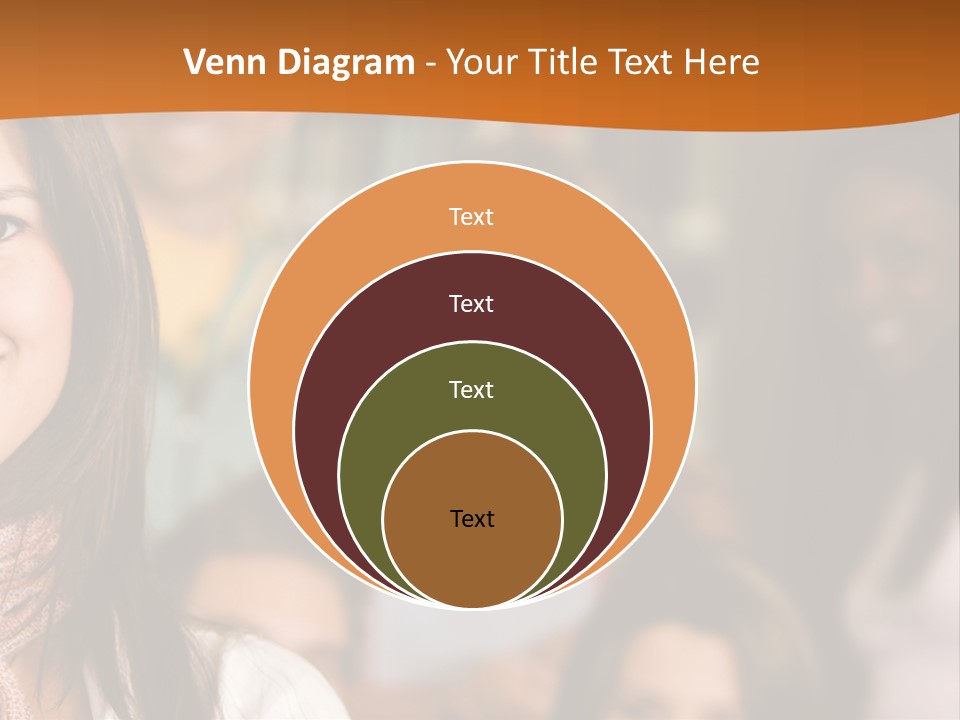 Student And Teacher Looking Smiling At The Library PowerPoint Template