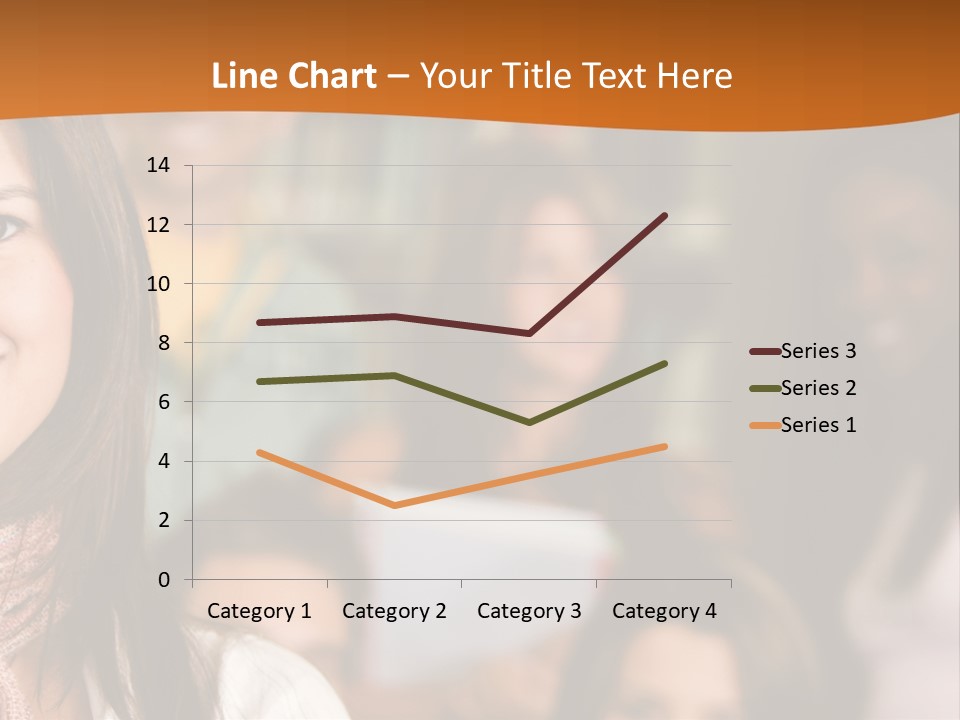 Student And Teacher Looking Smiling At The Library PowerPoint Template
