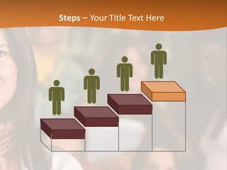 Student And Teacher Looking Smiling At The Library PowerPoint Template