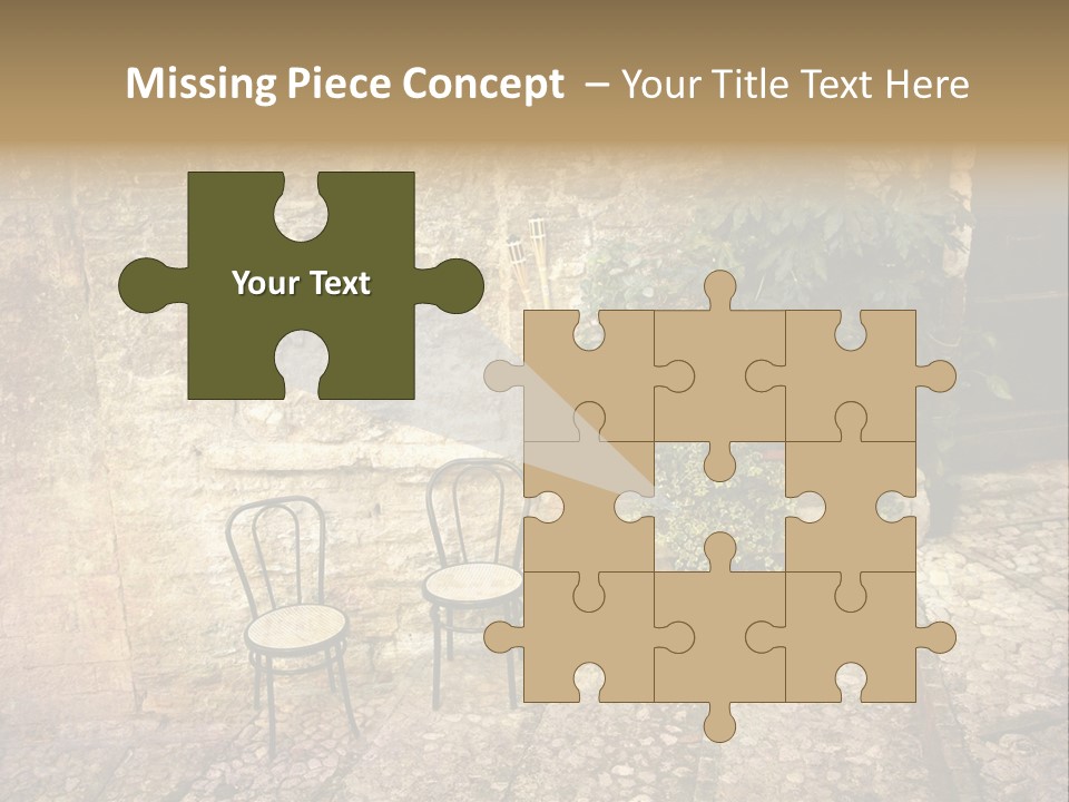 Artistic Work Of My Own In Retro Style - Postcard From Italy. - Alley, Spoleto, Umbria, Italy PowerPoint Template