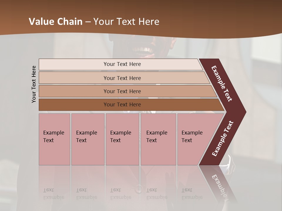 An Confident And Successful African-American Businessman In A Power Suit PowerPoint Template