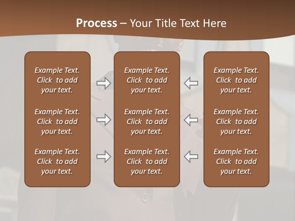 An Confident And Successful African-American Businessman In A Power Suit PowerPoint Template