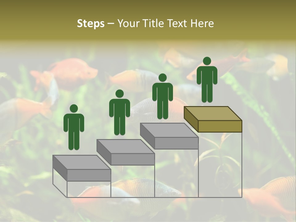 Fish In Aquarium PowerPoint Template