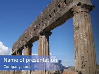 Beautiful Ruins PowerPoint Template