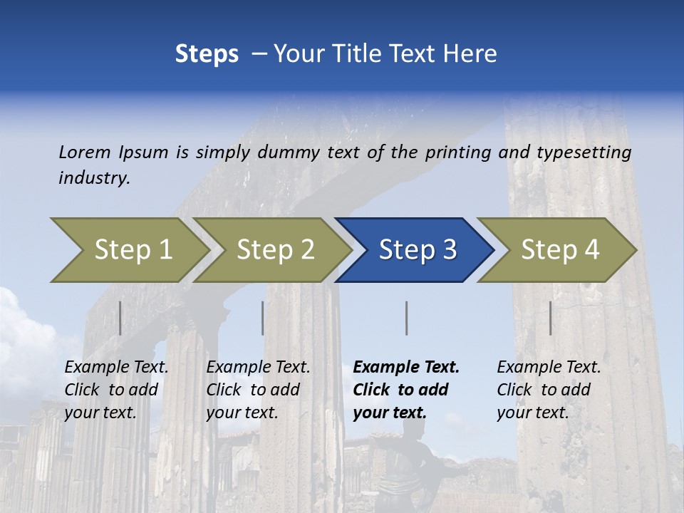 Beautiful Ruins PowerPoint Template