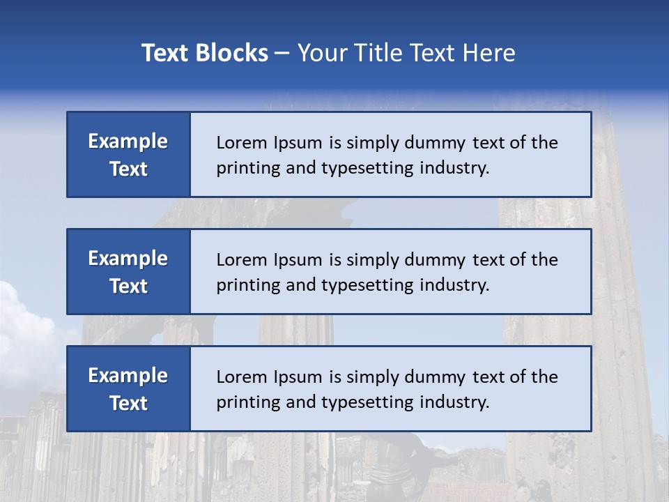 Beautiful Ruins PowerPoint Template