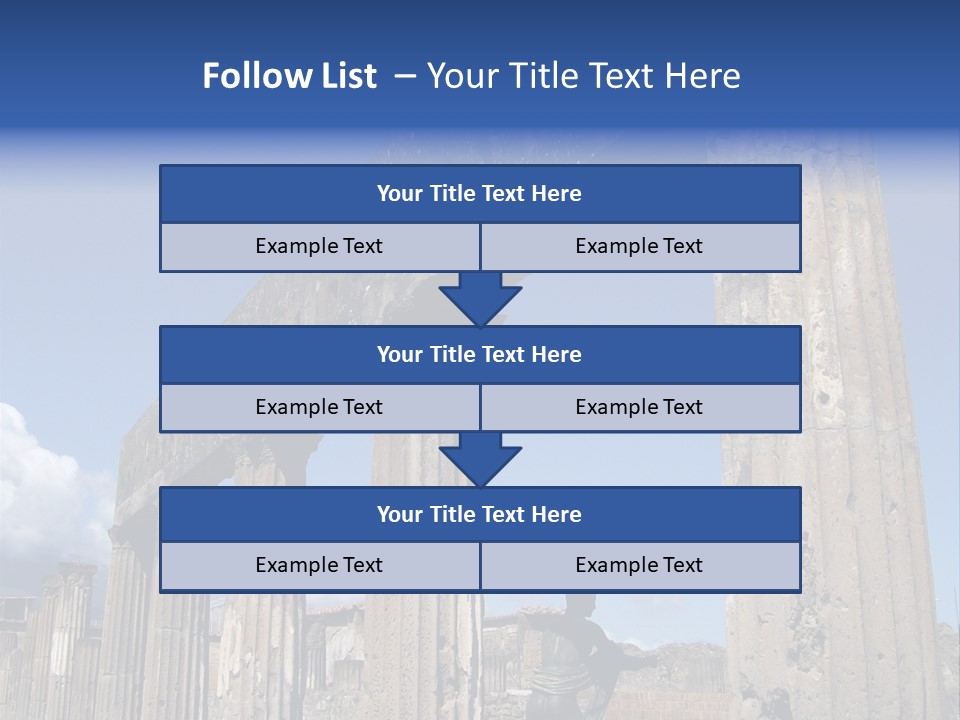 Beautiful Ruins PowerPoint Template