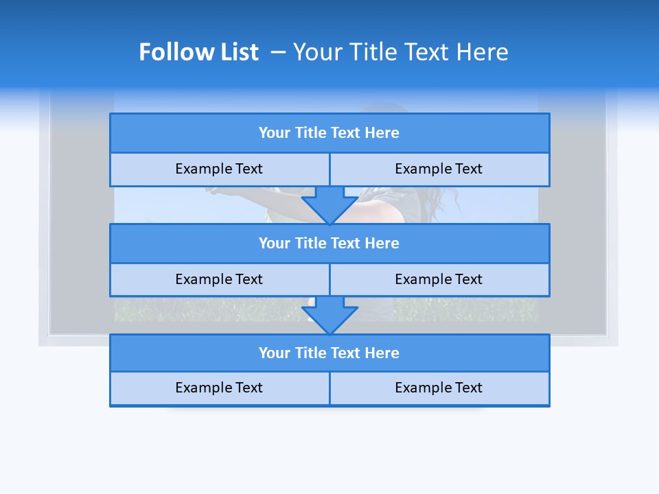 Flat Screen Tv Isolated With An Image Of A Mother And Daughter In A Grassy Meadow PowerPoint Template