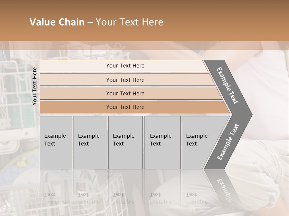 Mother And Daughter Loading Dishwasher PowerPoint Template