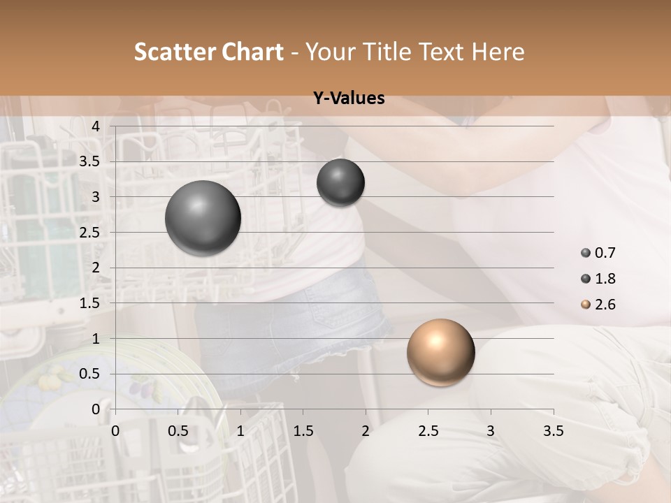 Mother And Daughter Loading Dishwasher PowerPoint Template