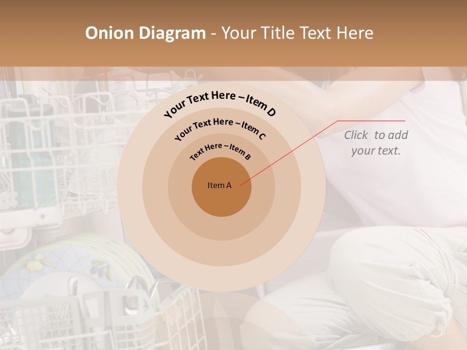 Mother And Daughter Loading Dishwasher PowerPoint Template