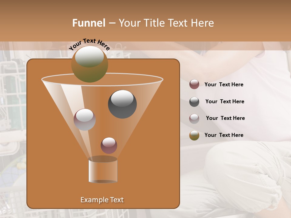Mother And Daughter Loading Dishwasher PowerPoint Template