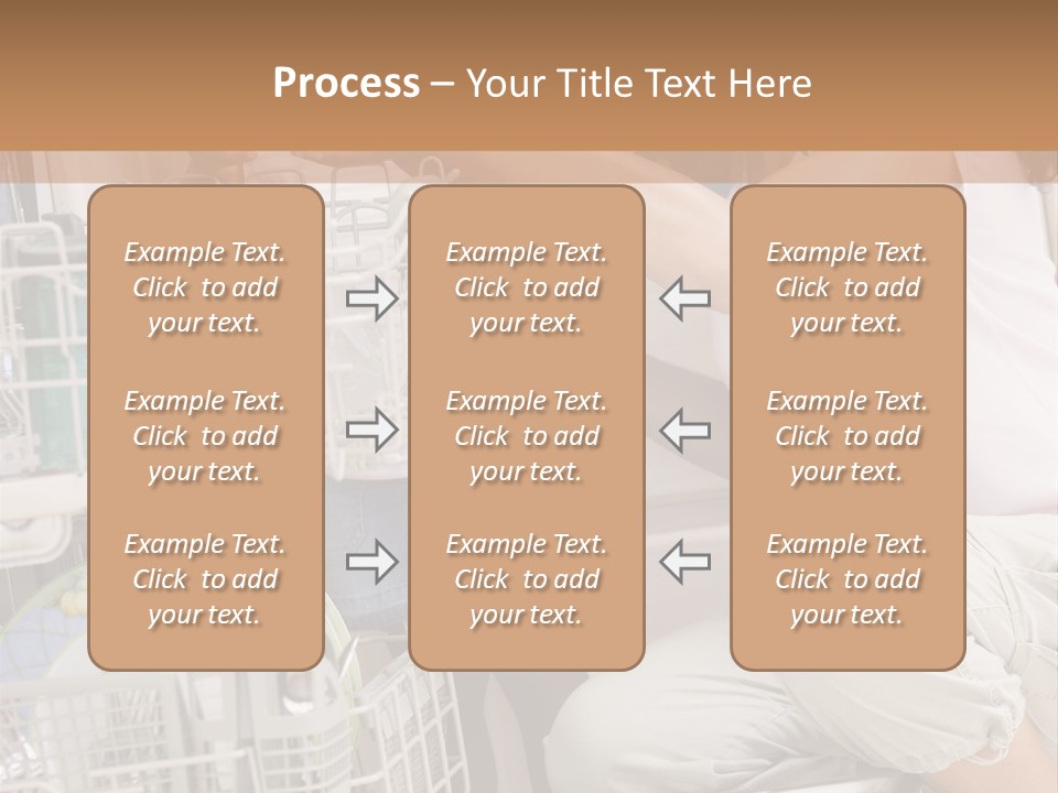 Mother And Daughter Loading Dishwasher PowerPoint Template