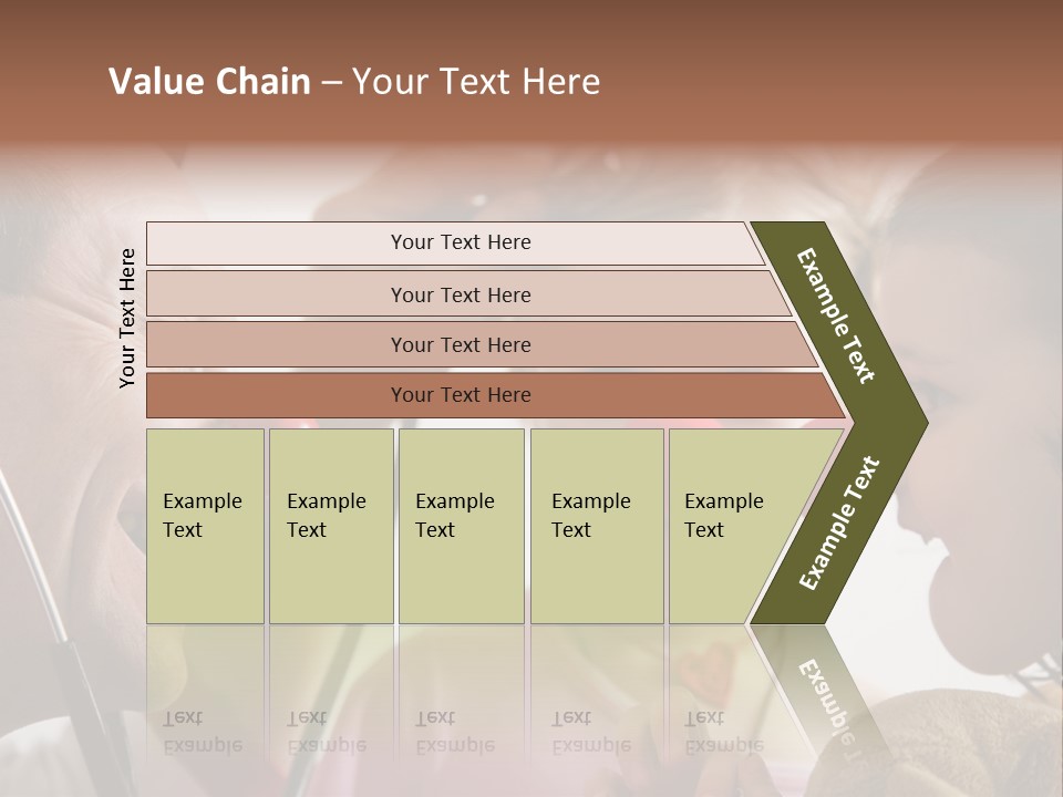 Clown-Doctor : Two Girls And Clown With Red Noses Are Smiling And Joking During Medical Examination. PowerPoint Template