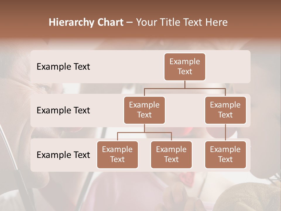 Clown-Doctor : Two Girls And Clown With Red Noses Are Smiling And Joking During Medical Examination. PowerPoint Template