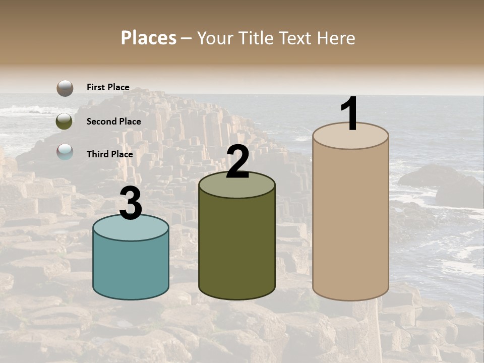 Giant's Causeway, Northern Ireland PowerPoint Template
