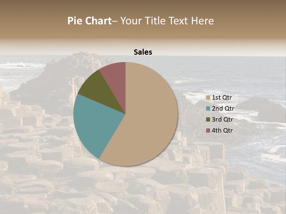Giant's Causeway, Northern Ireland PowerPoint Template