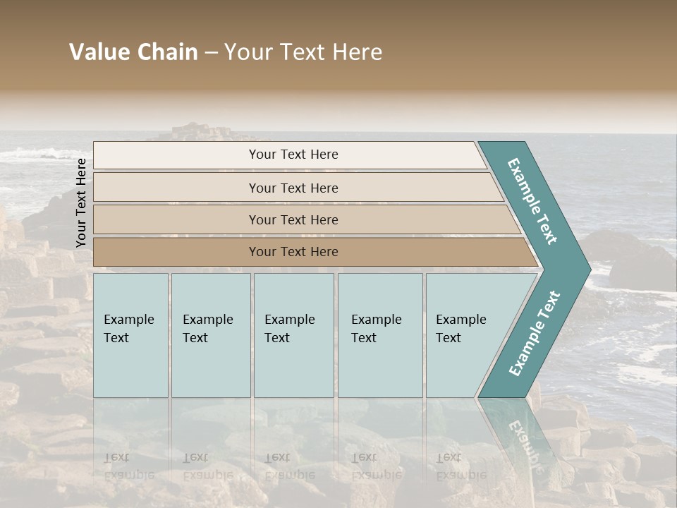 Giant's Causeway, Northern Ireland PowerPoint Template