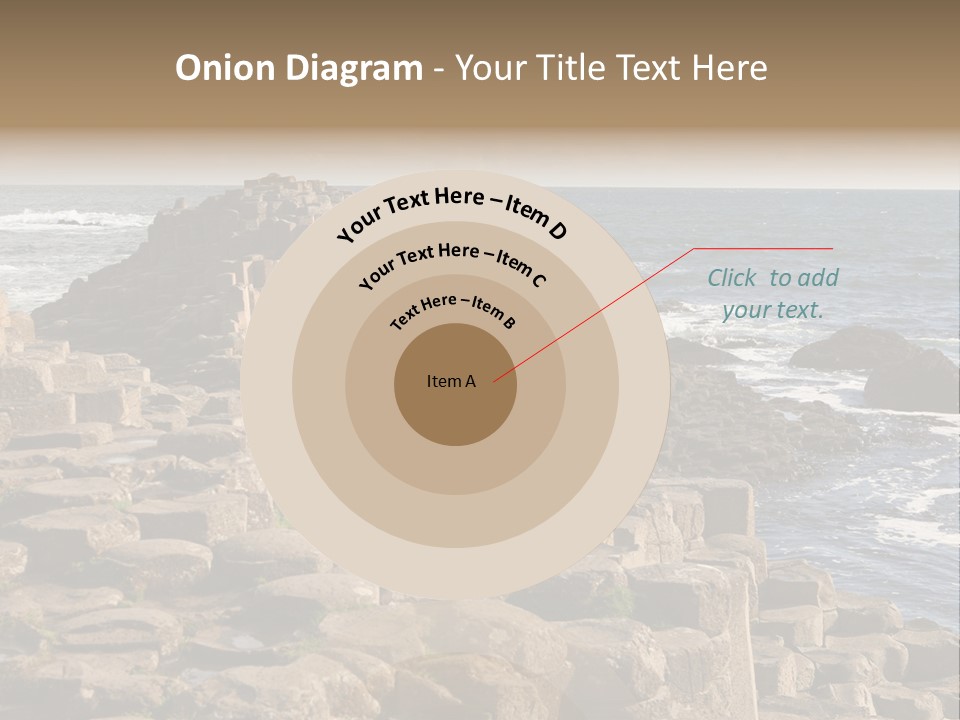 Giant's Causeway, Northern Ireland PowerPoint Template