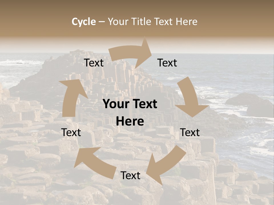 Giant's Causeway, Northern Ireland PowerPoint Template