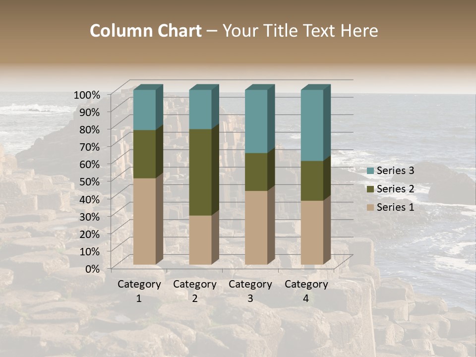 Giant's Causeway, Northern Ireland PowerPoint Template