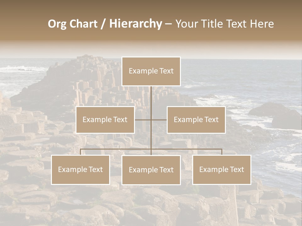 Giant's Causeway, Northern Ireland PowerPoint Template