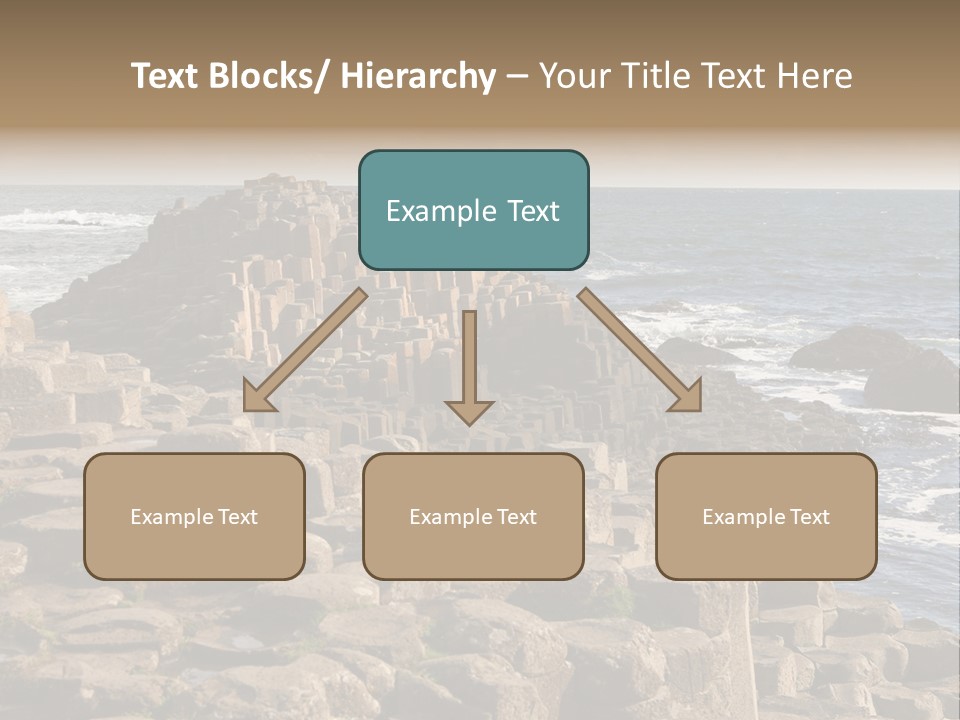 Giant's Causeway, Northern Ireland PowerPoint Template