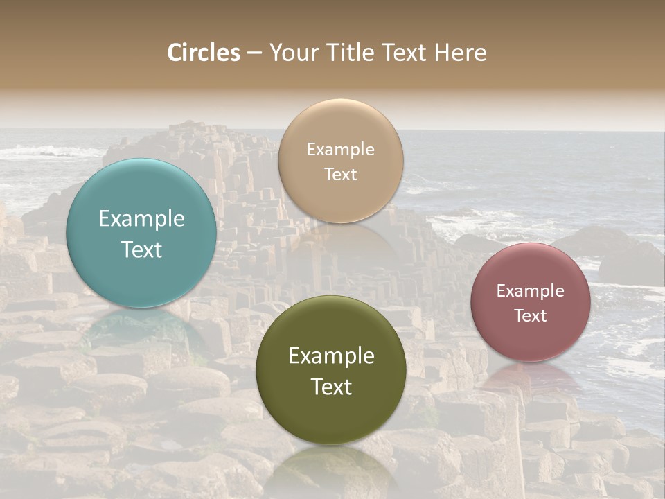 Giant's Causeway, Northern Ireland PowerPoint Template