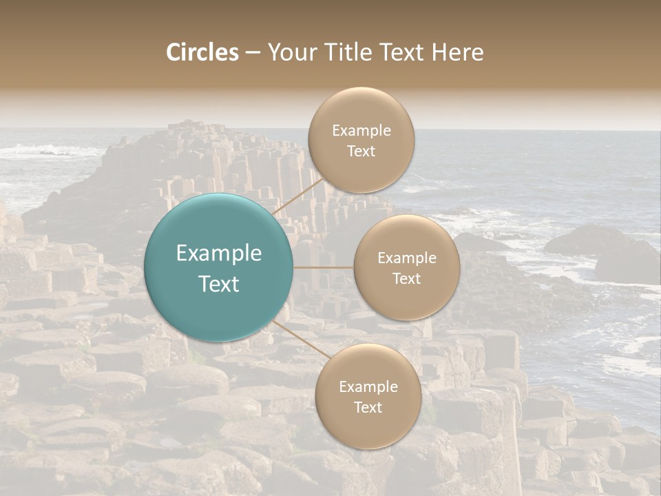 Giant's Causeway, Northern Ireland PowerPoint Template