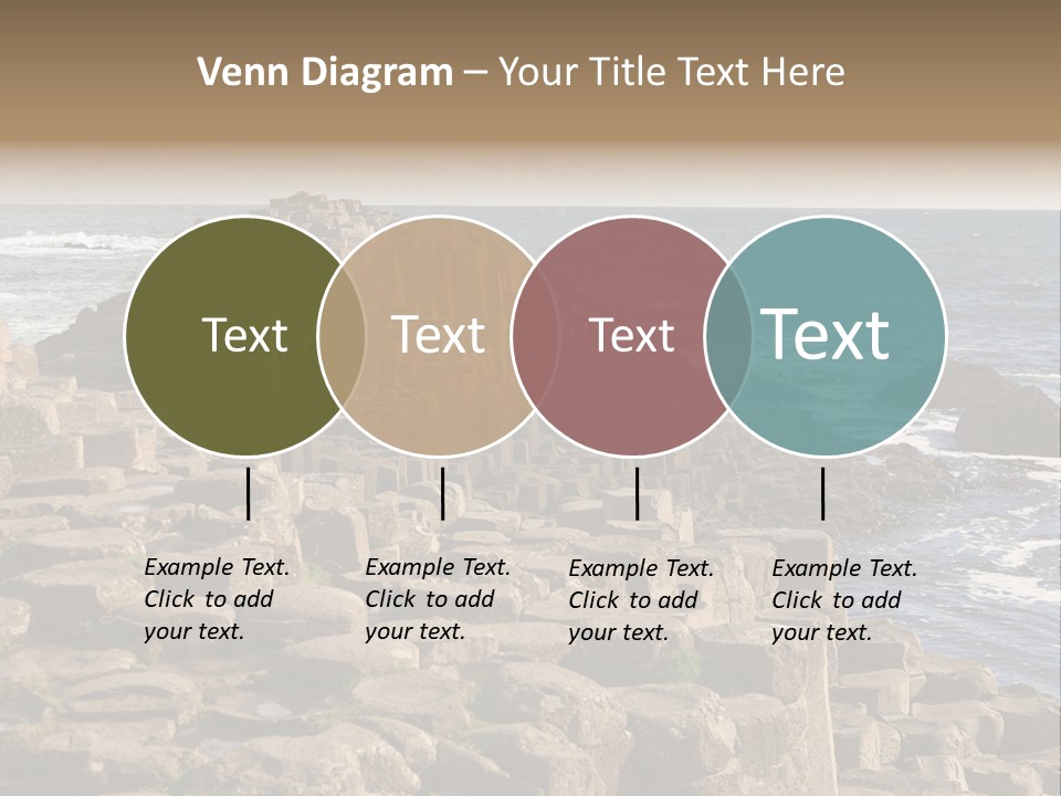 Giant's Causeway, Northern Ireland PowerPoint Template