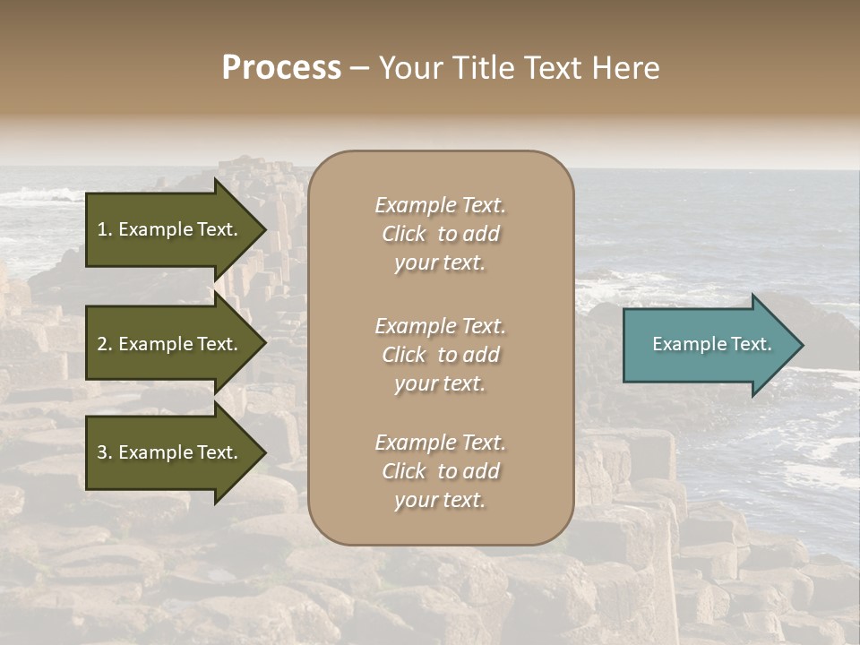Giant's Causeway, Northern Ireland PowerPoint Template