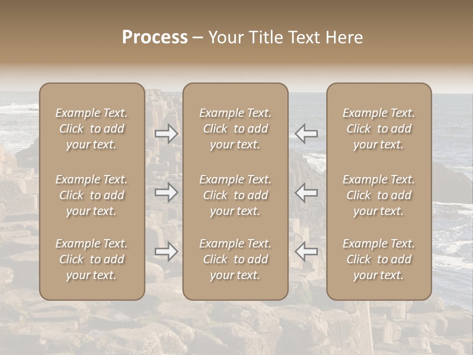 Giant's Causeway, Northern Ireland PowerPoint Template