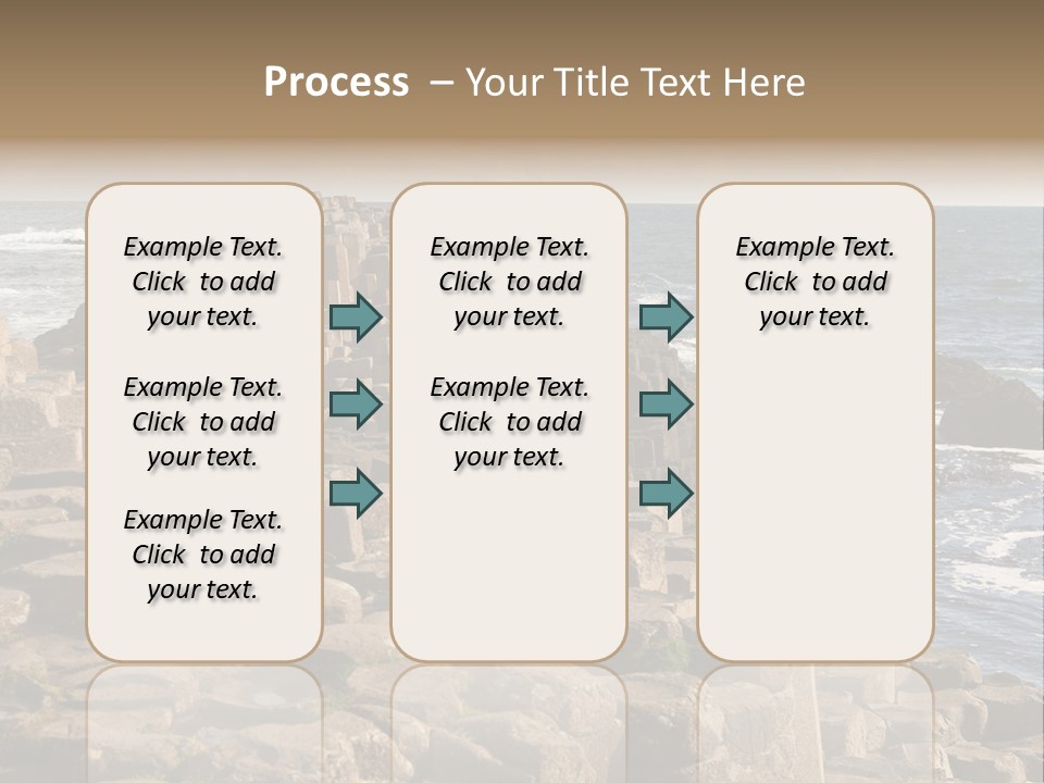 Giant's Causeway, Northern Ireland PowerPoint Template