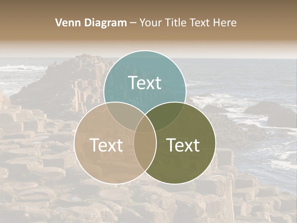 Giant's Causeway, Northern Ireland PowerPoint Template