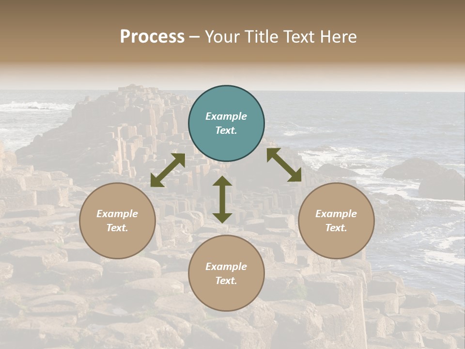Giant's Causeway, Northern Ireland PowerPoint Template
